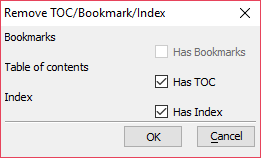 Remove Index